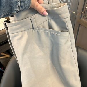 White House Black Market Gray Slim AnklePants size 10